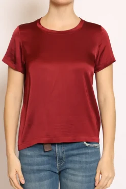 Vicolo Blusa girocollo satin