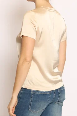 Vicolo Blusa girocollo satin