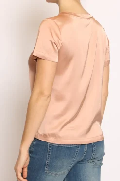 Vicolo Blusa girocollo satin
