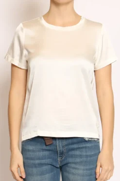 Vicolo Blusa girocollo satin