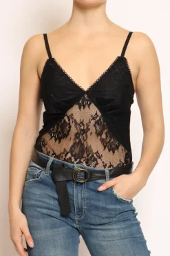 Vicolo Body pizzo nero