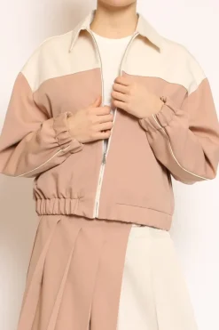 Vicolo Bomber burro/rosa