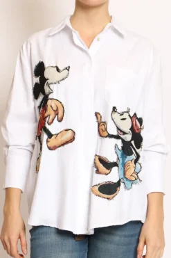 Tensione In Camicia patch topo