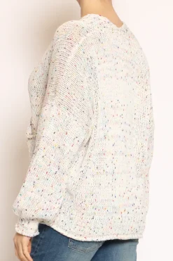Have one Cardigan con bottoni filo multicolor