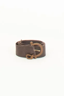 Zeroassoluto Cinta pelle fibbia snake