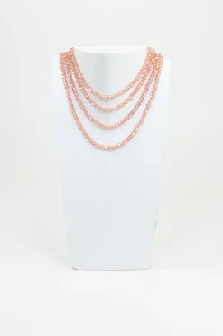 Zeroassoluto Collana rosa chiaro