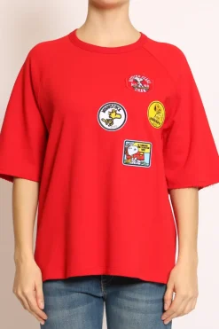 Tensione In Felpa patch Snoopy