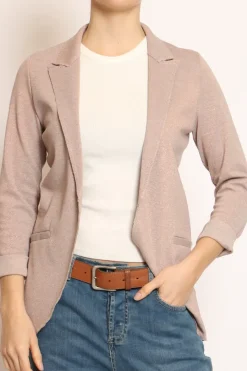 Zeroassoluto Giacca JIN elasticizzata lurex rosa