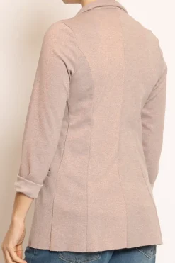 Zeroassoluto Giacca JIN elasticizzata lurex rosa