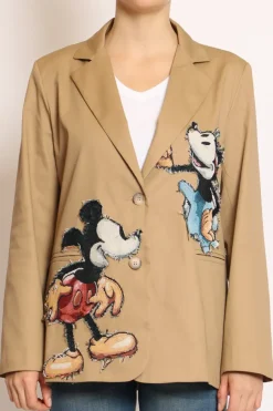 Tensione In Giacca over patch topo camel