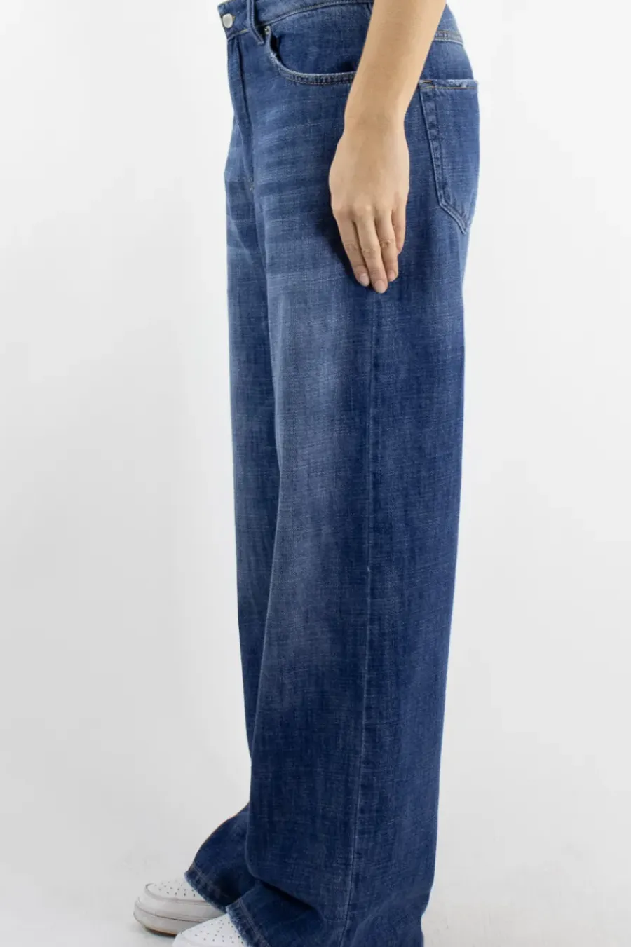 Zeroassoluto Jeans Hazel gamba dritta denim