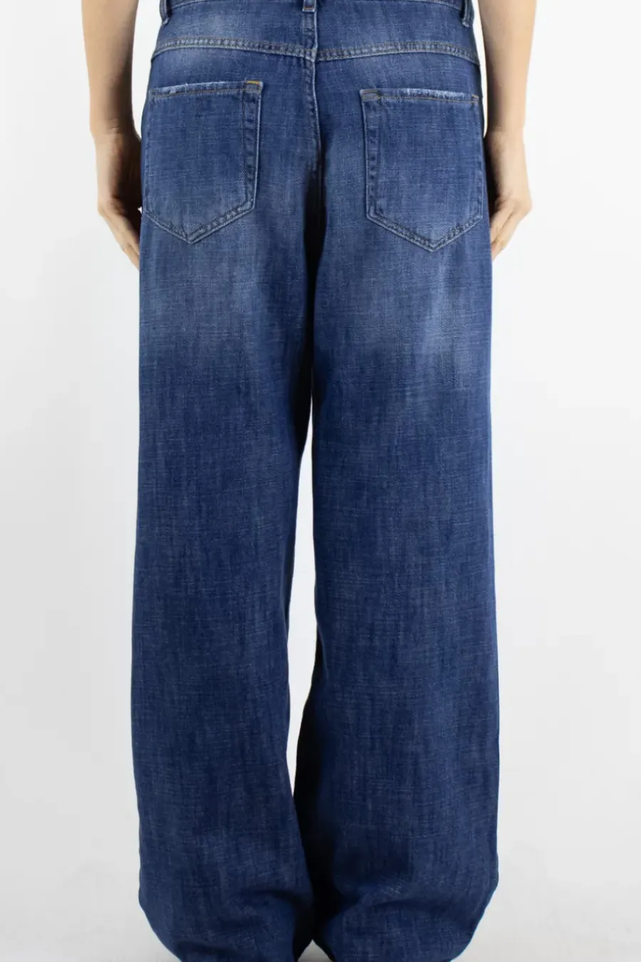 Zeroassoluto Jeans Hazel gamba dritta denim