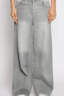 Zeroassoluto Jeans kami gamba ampia