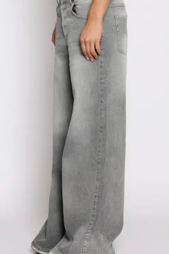 Zeroassoluto Jeans kami gamba ampia