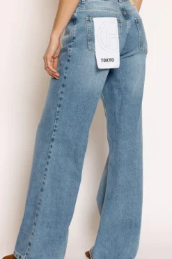 Have one Jeans palazzo TOKYO denim chiaro
