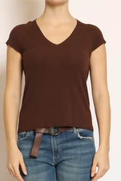 Kontatto Maglia scollo V manica corta