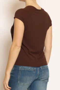 Kontatto Maglia scollo V manica corta