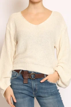 Have one Maglia scollo V nido d\'ape