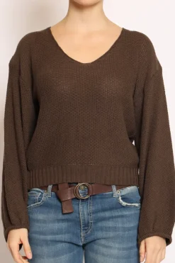 Have one Maglia scollo V nido d\'ape