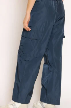 Zeroassoluto Pantalone cargo tessuto parachute