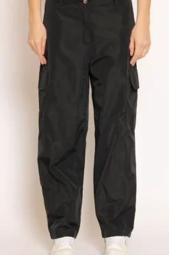 Zeroassoluto Pantalone cargo tessuto parachute