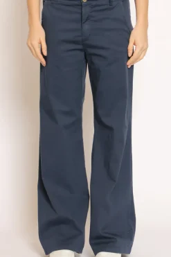 Zeroassoluto Pantalone LILLY palazzo cotone elasticizzato
