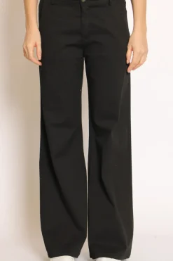 Zeroassoluto Pantalone lilly palazzo cotone elasticizzato