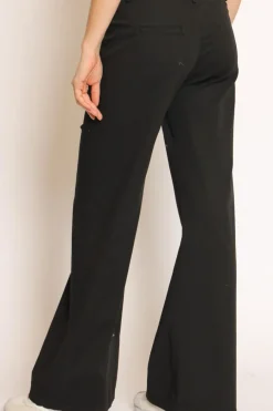 Zeroassoluto Pantalone lilly palazzo cotone elasticizzato