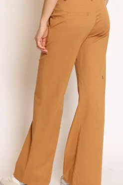 Zeroassoluto Pantalone lilly palazzo cotone elasticizzato