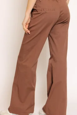 Zeroassoluto Pantalone LILLY palazzo cotone elasticizzato