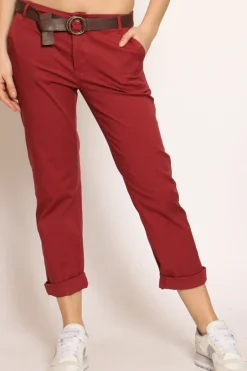 Zeroassoluto Pantalone LOIS chino cotone elasticizzato