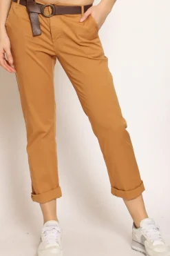 Zeroassoluto Pantalone LOIS chino cotone elasticizzato
