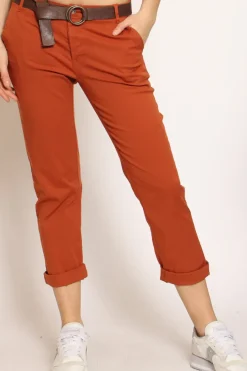Zeroassoluto Pantalone LOIS chino cotone elasticizzato