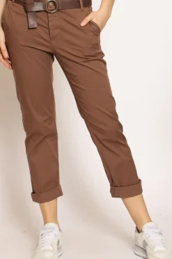 Zeroassoluto Pantalone LOIS chino cotone elasticizzato