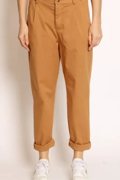 Zeroassoluto Pantalone lola c/pinces ed elastico dietro