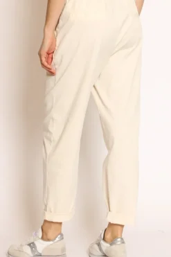 Zeroassoluto Pantalone lola c/pinces ed elastico dietro