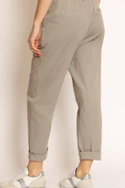 Zeroassoluto Pantalone lola c/pinces ed elastico dietro