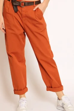 Zeroassoluto Pantalone lola c/pinces ed elastico dietro