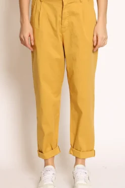 Zeroassoluto Pantalone lola c/pinces ed elastico dietro