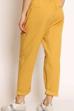 Zeroassoluto Pantalone lola c/pinces ed elastico dietro