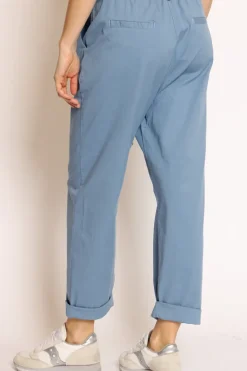 Zeroassoluto Pantalone lola c/pinces ed elastico dietro