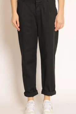 Zeroassoluto Pantalone lola c/pinces ed elastico dietro