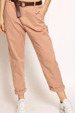 Zeroassoluto Pantalone LOLA elastico dietro cotone elasticizzato