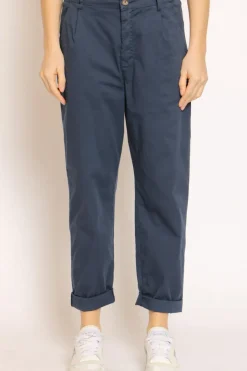 Zeroassoluto Pantalone LOLA elastico dietro cotone elasticizzato