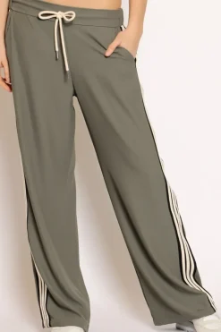 Zeroassoluto Pantalone LORIS tessuto fluido banda