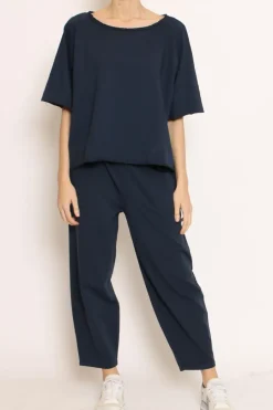 Zeroassoluto Pantalone mom fit felpa light