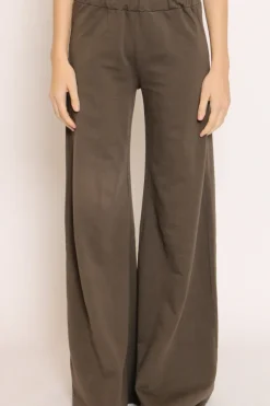 Zeroassoluto Pantalone palazzo felpa light