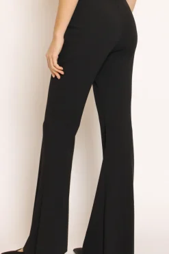 Vicolo Pantalone zampetta tessuto elasticizzato