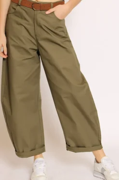 Vicolo Pantaloni mom fit 100 % cotone