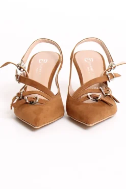 Divine Follie Slingback cuoio